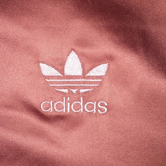 ROSE GOLD ADIDAS ORIGINALS BOMBER JACKET - Picture 2 of 6